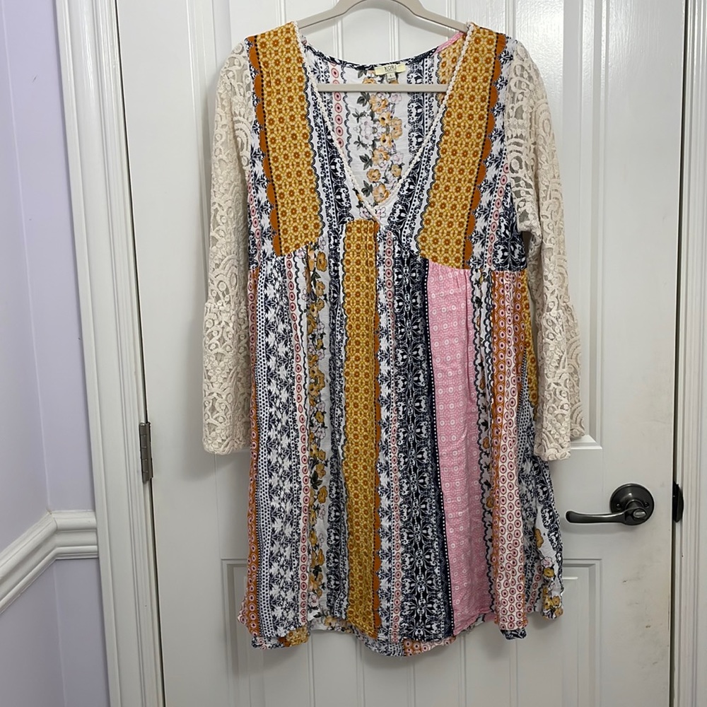 Boho “mini” dress